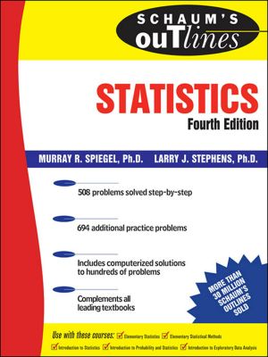 [Schaum's Outline 01] • Statistics · 4th Edition